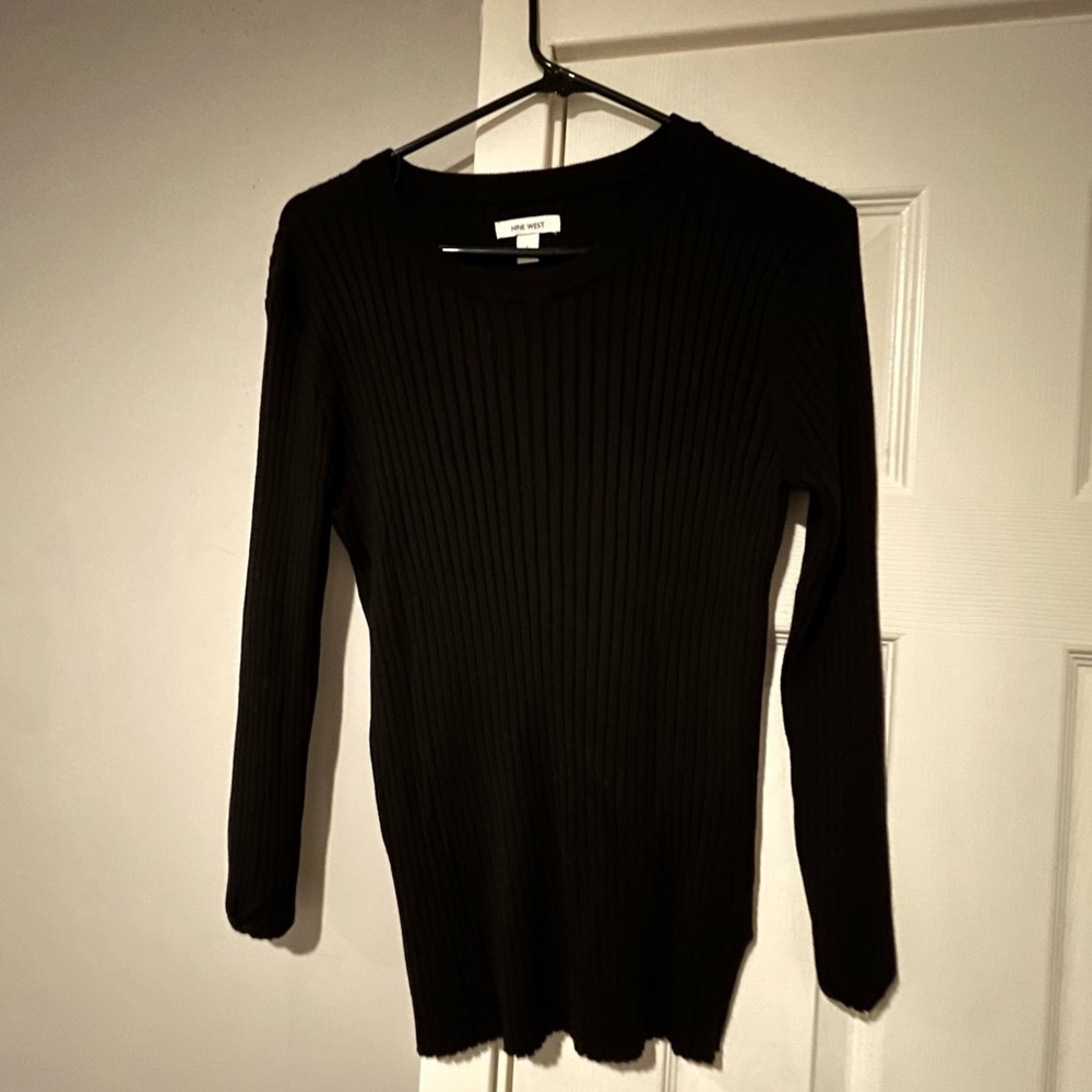 Nine West Black Sweater Size L